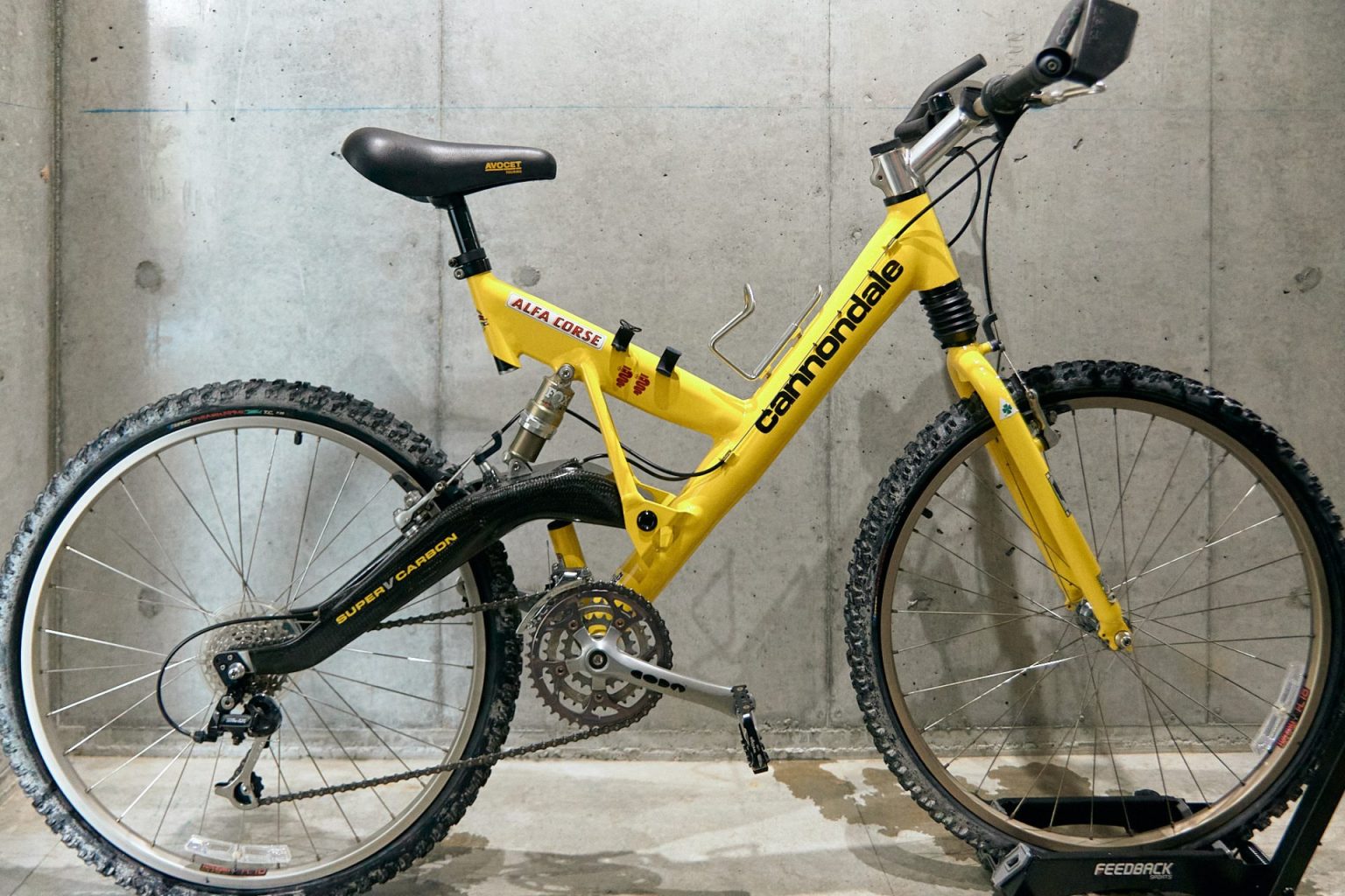 長らくガレージで眠っていたCannondale Super V Carbonが入庫 