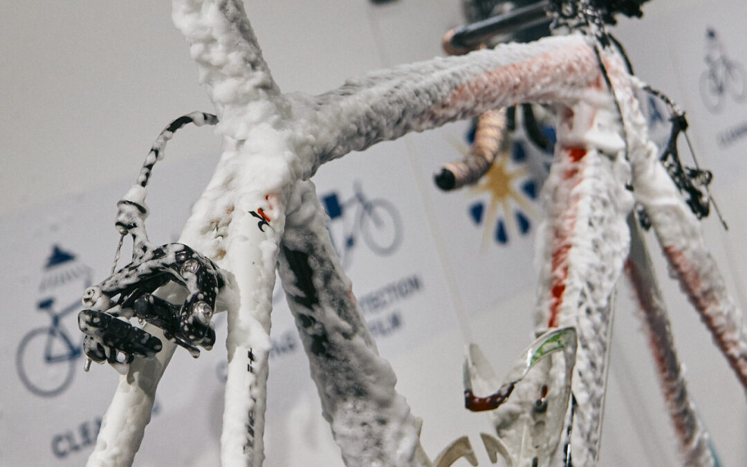 汚れを取り除くことで快適な乗り心地に🚲