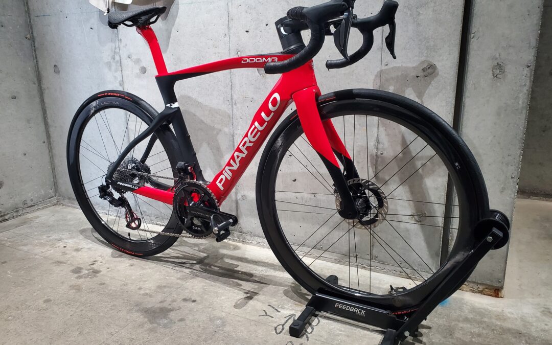 汚れを取って楽々な漕ぎ心地へ😊